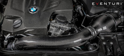 Eventuri Carbon Fiber Air Intention System V2 | BMW M2 (F87), M235i (F22), M135i (F20/F21) with N55-Motoreventuri Carbon Fiber Air Insertation System V2 | BMW M2 (F87), M235i (F22), M135i (F20/F21) with N55 engine