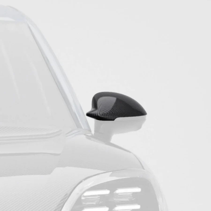 Techart Porsche Cayenne E3 E3.2 Speilhus Dekorlist CFC — produktvisning