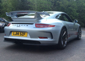 QuickSilver Porsche 911 GT3 og RS (991 Gen1 og Gen2) Side Muffler Deletes med Valves