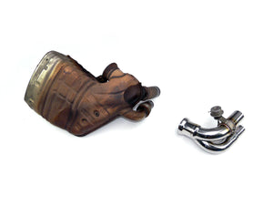 QuickSilver Porsche 911 GT3 og RS (991 Gen1 og Gen2) Side Muffler Deletes med Valves