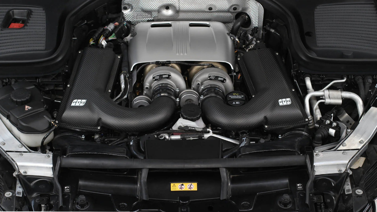 PTG Carbon Airbox System – AMG M177 LS1 (C63, C63S, GLC63) KONG PERFORMANCE