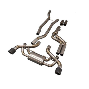 R44 Performance Titanium Cat-Back Eksosanlegg med Carbontipper – Toyota Supra A90 KONG PERFORMANCE
