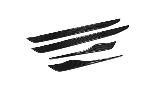 Novitec Rolls-Royce Spectre bakre diffuser fins (4-parts)