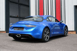 QuickSilver Alpine A110 sportseksosanlegg med Sound Architect