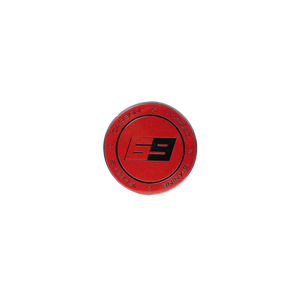 SixNine navdeksler for FF-ONE og EVO-ONE felger - Red-X-GlossyBlack