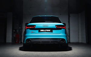 Milltek Resonert sportseksosanlegg — Audi RS6/RS7 C7