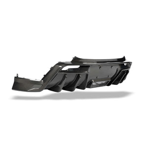 Tesla Model Y Juniper RevoZport carbon rear diffuser detail