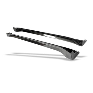 Tesla Model Y Juniper RevoZport carbon side skirts side view