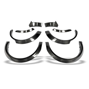 Tesla Model Y Juniper RevoZport carbon wheel arch extensions side profile