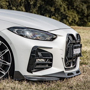SooQoo Carbon Front Fanger Innsats - BMW 4 Serie G22 / G23