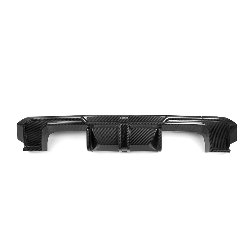 SooQoo Carbon V1 Diffuser + Rear Splitters - BMW M3/M4 G80/G1/G82/G83