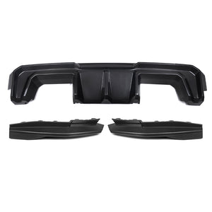 SooQoo Carbon V2 Diffuser + Rear Splitters - BMW M3/M4 G80/G1/G82/G83