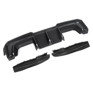 SooQoo Carbon V2 Diffuser + Rear Splitters - BMW M3/M4 G80/G1/G82/G83