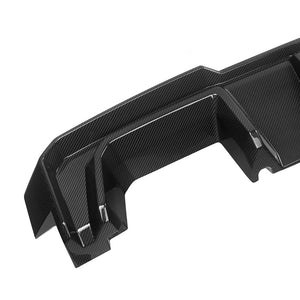 SooQoo Carbon V2 Diffuser + Rear Splitters - BMW M3/M4 G80/G1/G82/G83