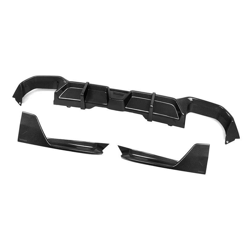 SOOQOO – Carbon Rear Diffuser (SQ Style) BMW X4 G02 LCI (2022–)