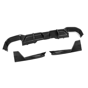SOOQOO – Carbon Rear Diffuser (SQ Style) BMW X4 G02 LCI (2022–)