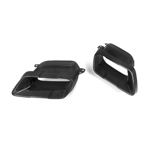 SOOQOO – Carbon Exhaust Tips (SQ Style) BMW X5 G05 / G18 / LCI (2019–2024)