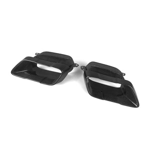 SOOQOO – Carbon Exhaust Tips (SQ Style) BMW X5 G05 / G18 / LCI (2019–2024)