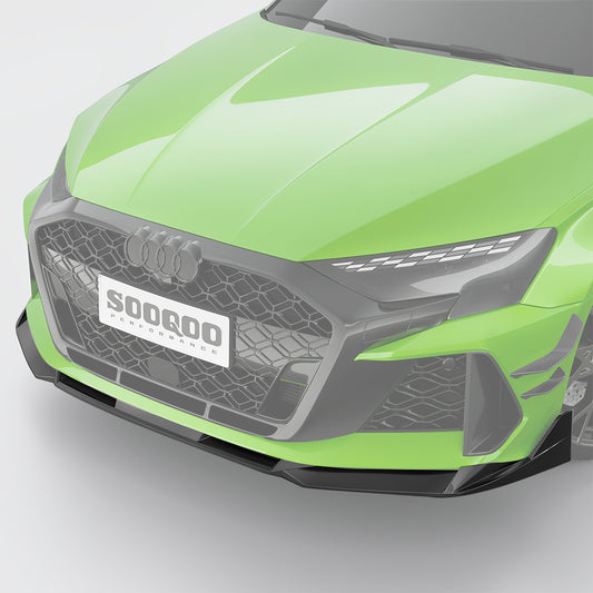 SOOQOO – Carbon Front Lip (SQ-V1) Audi RS3 8Y Facelift (2024–)