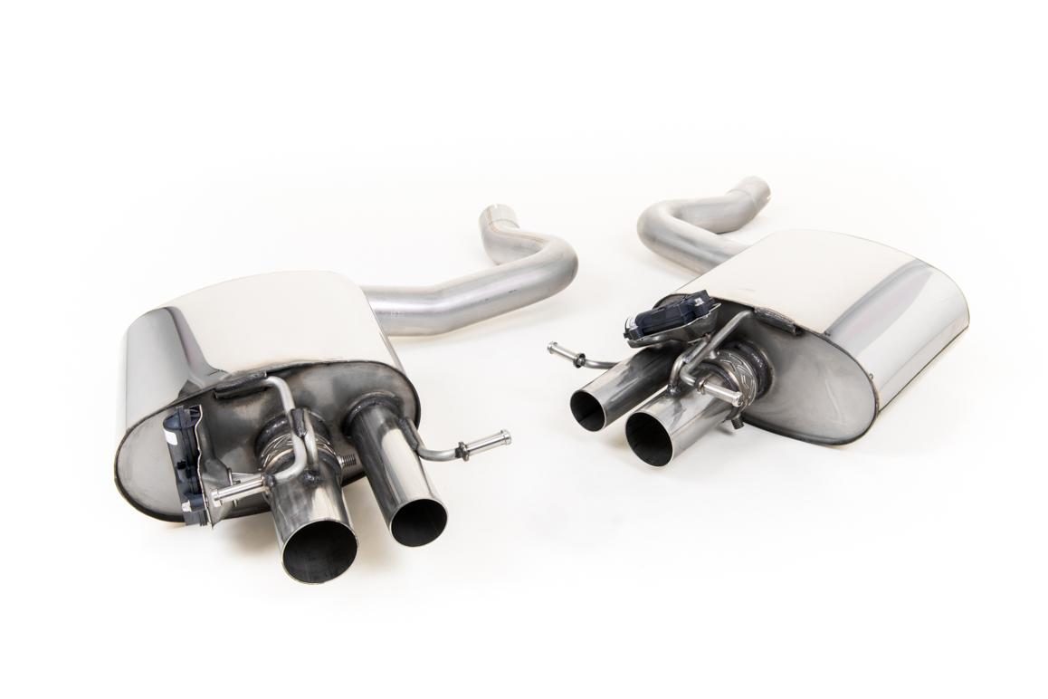 Milltek Sports-axleback eksosanlegg — Mercedes-AMG C63 / C63 S W205