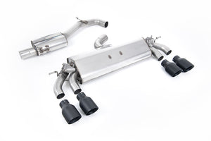 Milltek Sport Cat-Back Eksos VW Golf R MK7.5 2.0 TSI 310 Hk (EC Approved)