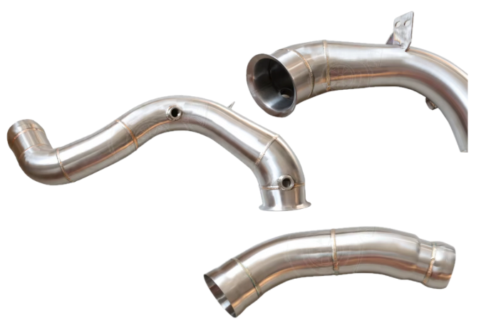 KONG – Exhaust Downpipes for Mercedes-AMG C63 (W205) (2015–2021) KONG PERFORMANCE