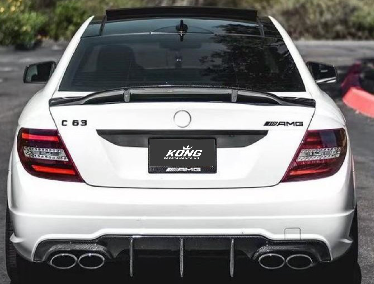 KONG Carbon Diffuser – Mercedes-Benz C-Klasse W204 C63 AMG LCI (2011–2014)