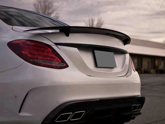 KONG Carbon R-Style Bagasjeroms Spoiler – Mercedes-Benz C-Klasse W205 Sedan (2014–2021)