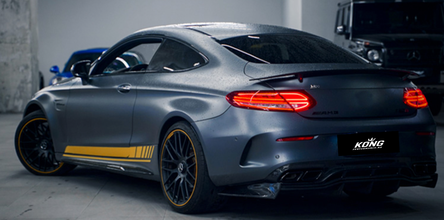 KONG Carbon R-Style Bagasjeroms Spoiler – Mercedes-Benz C-Klasse C205 Coupé (2016–2021) KONG PERFORMANCE