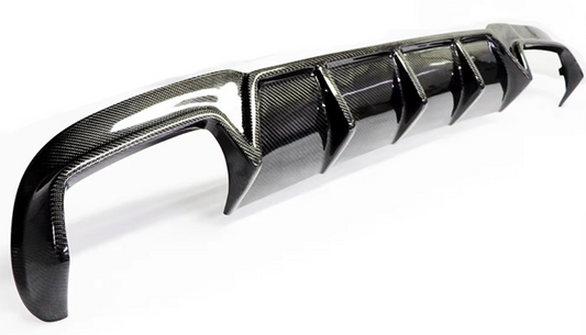 KONG Carbon B-Style Diffuser – Mercedes-Benz E63 AMG (W212 Facelift 2013–2016)