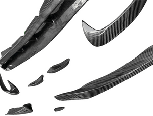 KONG Carbon AMG-Style Frontleppe – Mercedes-Benz A-Klasse W176 LCI (2016–2019 KONG PERFORMANCE