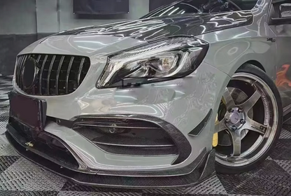 KONG Carbon RS Frontleppe – Mercedes-Benz A-Klasse W176 LCI (2016–2018)