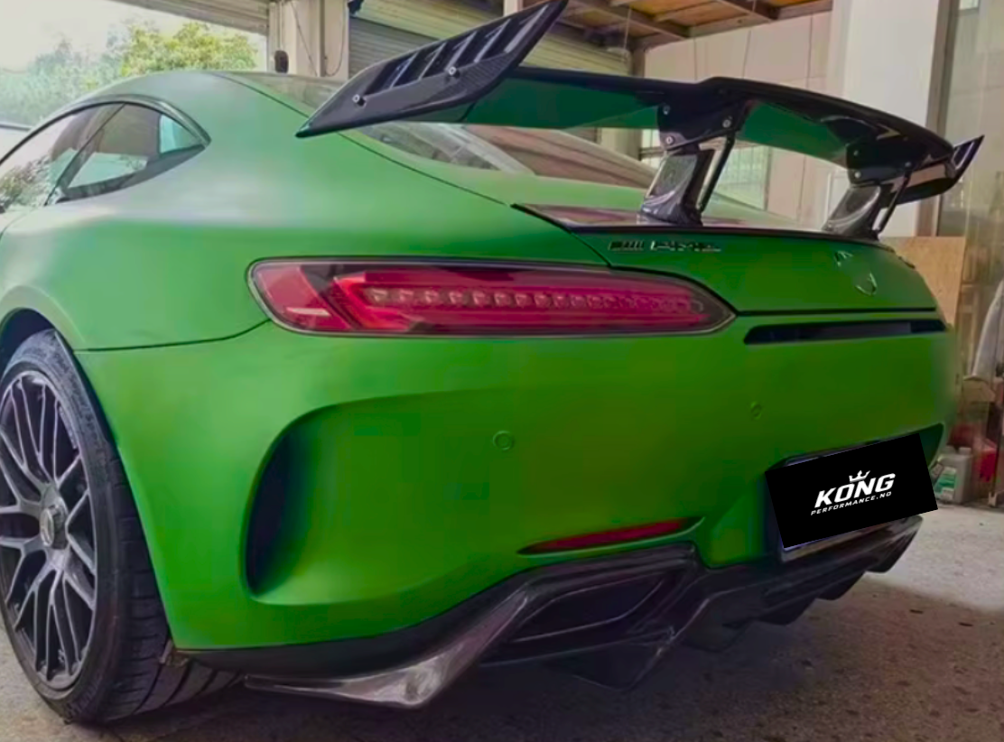 KONG Carbon R-Style Rear Spoiler – Mercedes-AMG GT / GTS / GTC (C190/R190, 2015–2024)