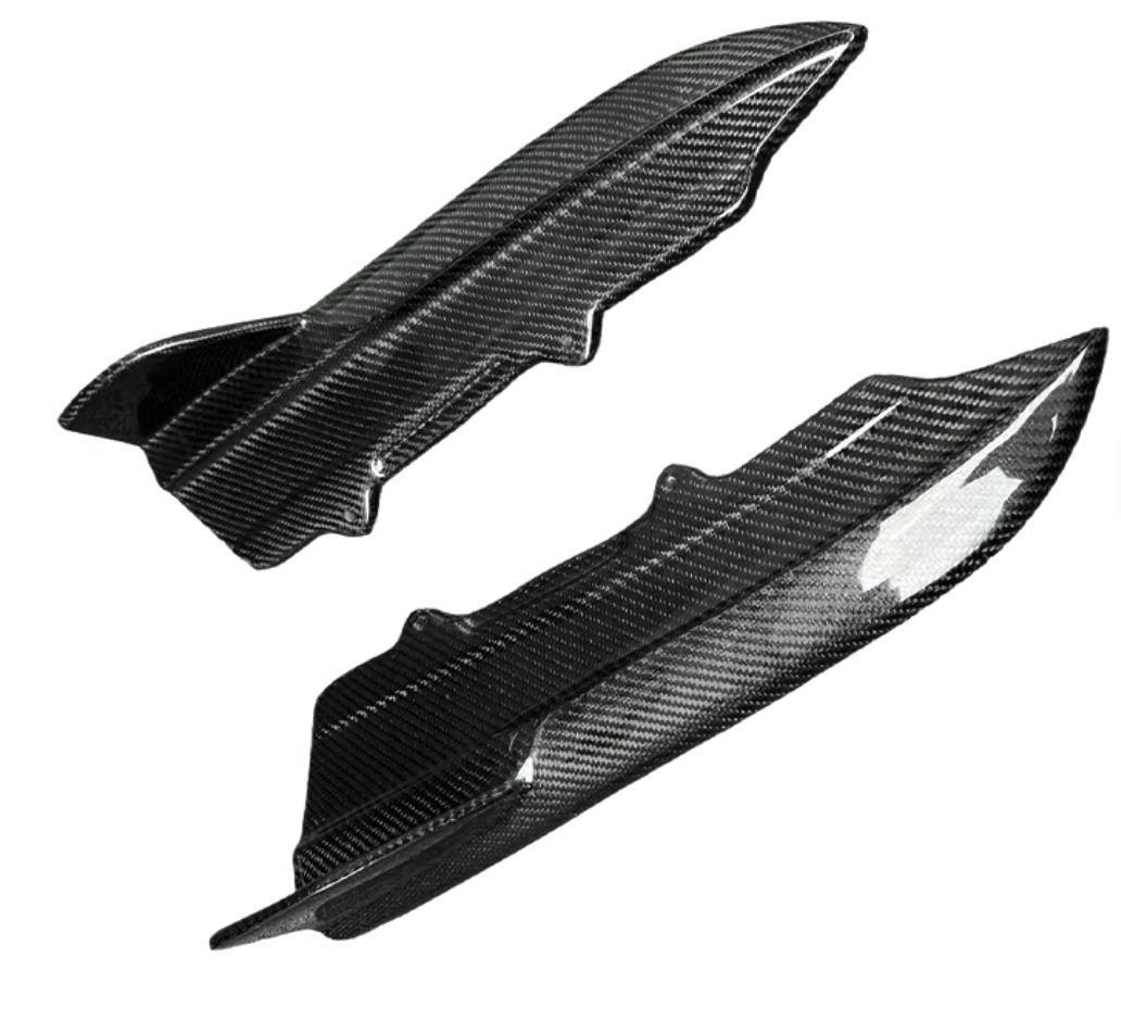 KONG Carbon Rear Side Splitters – BMW 3-serie G20 / G21 (Pre-LCI, 2019–2022)