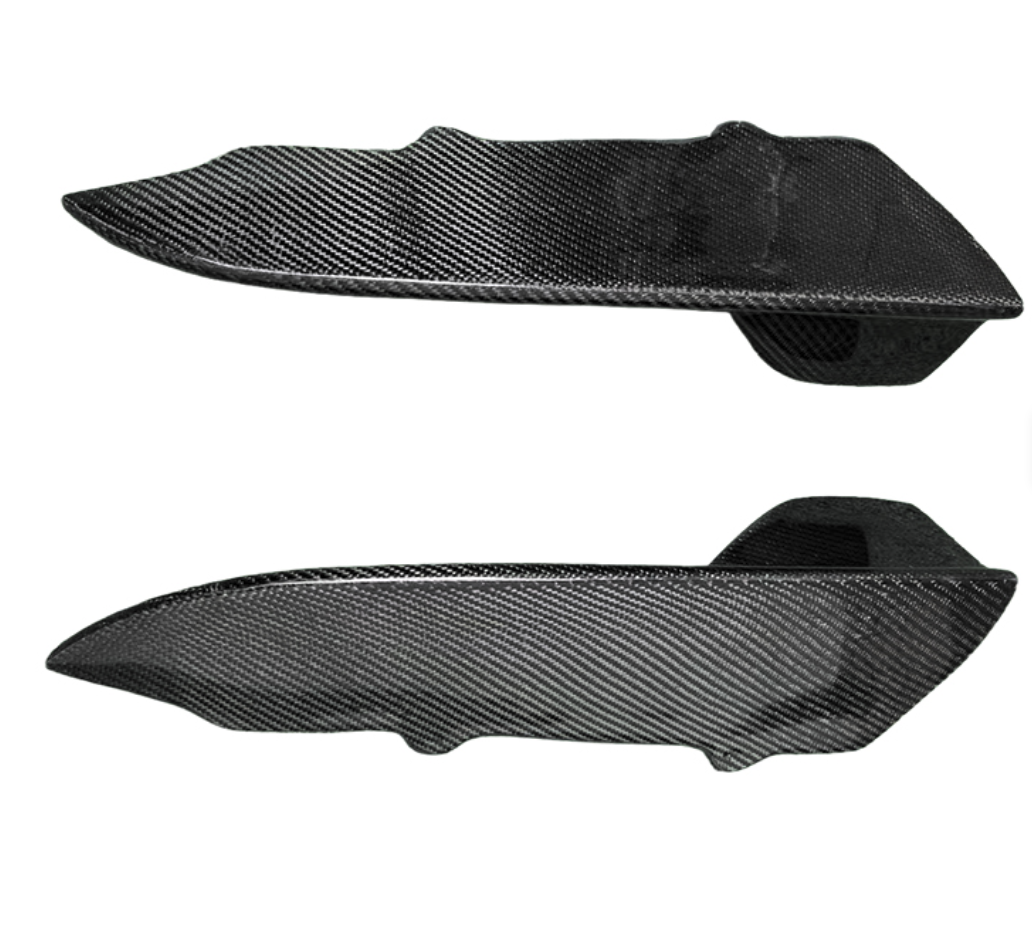 KONG Carbon Rear Side Splitters – BMW 3-serie G20 / G21 (Pre-LCI, 2019–2022)