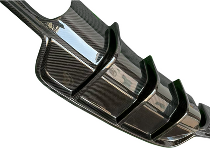 KONG Carbon Fiber Diffuser – BMW 3 Series F30 (2013–2019)