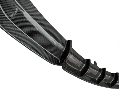 KONG Carbon Fiber Diffuser – BMW 3 Series F30 (2013–2019, Single Side Dual Exit)