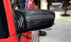 KONG Carbon M-Style Mirror Caps – BMW 5-serie G30 / G31 (2019–2023) KONG PERFORMANCE