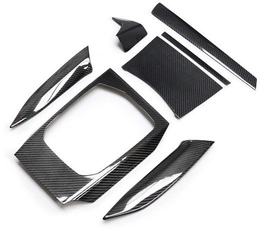 KONG Carbon Interiørsett – 7-delt for BMW G20/G21 3-serie Pre-LCI (2020–2022)