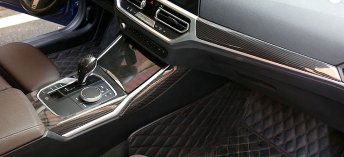 KONG Carbon Interiørsett – 7-delt for BMW G20/G21 3-serie Pre-LCI (2020–2022)