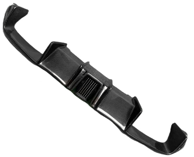 KONG Carbon – ST Style Carbon Fiber Diffuser med LED-lys for BMW F87 M2 / M2 Competition (2016–2021) KONG PERFORMANCE