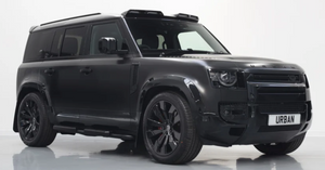 URBAN Black Shadow Stigtrinn Hex Finish – Land Rover Defender 110 / 130 KONG PERFORMANCE