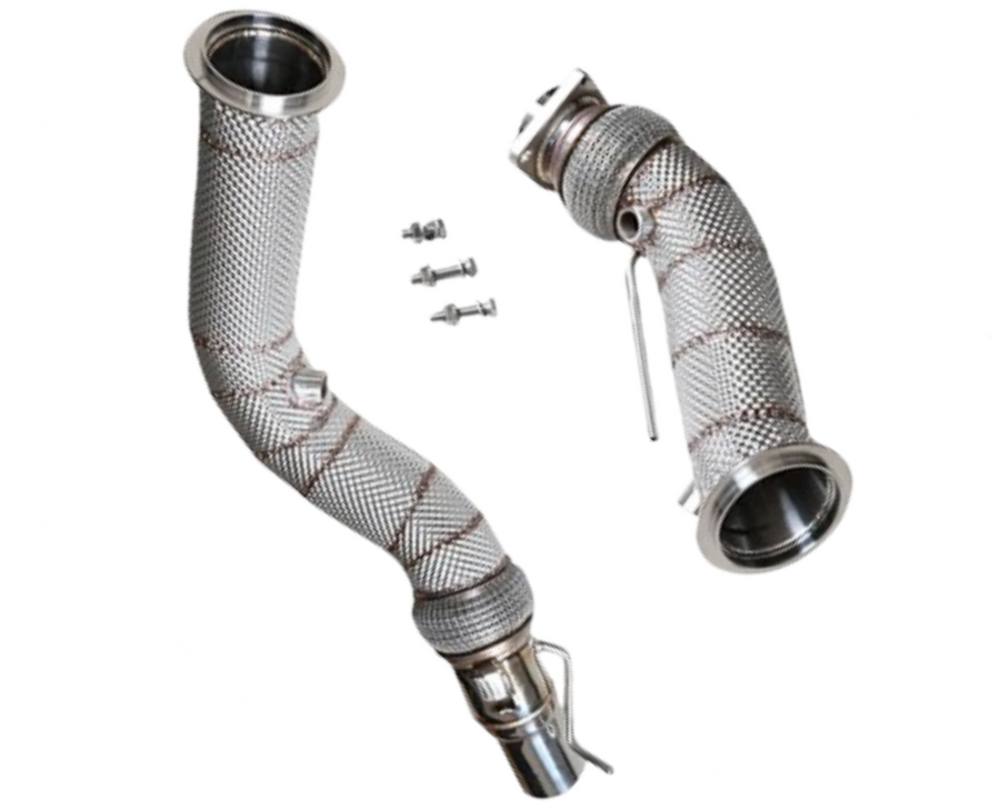KONG Performance Catless Downpipe  BMW M3 F80 / M4 F82 / F83 S55 med OPF (2019–2020)