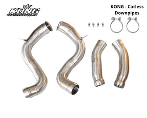 KONG – Exhaust Downpipes for Mercedes-AMG C63 (W205) (2015–2021) KONG PERFORMANCE