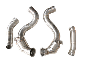 KONG – 3.5" Catted Downpipes for Mercedes-AMG C63 (W205) (2015–2021) KONG PERFORMANCE