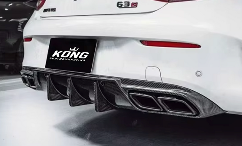KONG FD Style Carbon Diffuser – Mercedes-AMG C63 (W205 Coupe) KONG PERFORMANCE