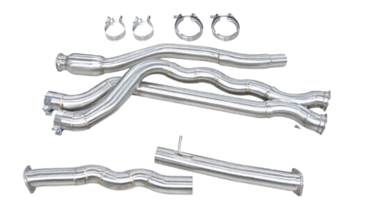 KONG Performance Resonert Midpipe  BMW M3 F80 / M4 F82 / F83 – S55 (2014–2020)