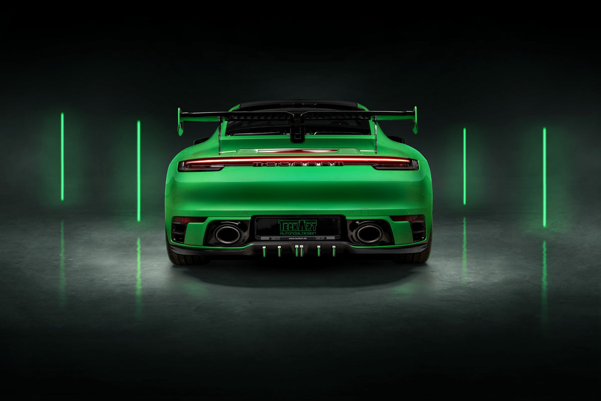 TECHART Rear Spoiler II Aero Package — Porsche 992 Carrera Coupé