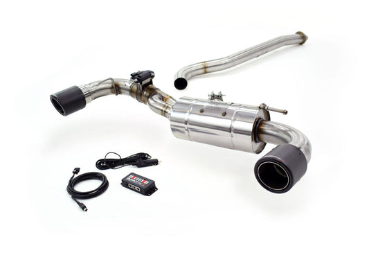 QuickSilver Toyota Yaris GR sportseksosanlegg med Sound Architect