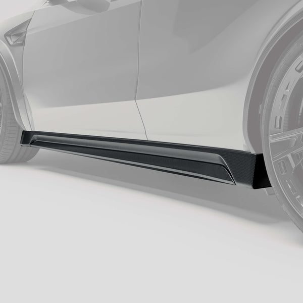 Tesla Model Y Juniper Carbon Fiber Sideskjørt